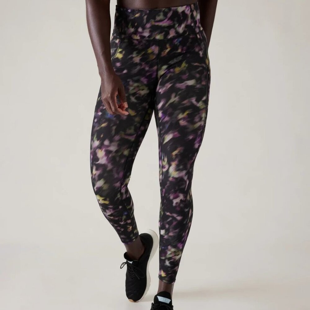 Athlete Ranier Tight in Lyra Garden Black, Size M